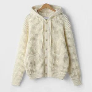 [엠엔씨][MNC] 맥시 와플 후드가디건 (MDCD278OC)