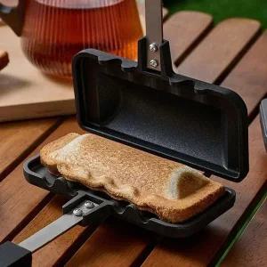 [콩심팥심]샌드위치 조리팬 양면 토스트기 홈쿡 팬 다용도 요리팬