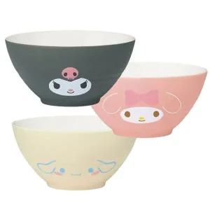 산리오 도자기 얼굴 덮밥그릇 1P 라면 우동 대접 식기 도자기우동기