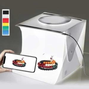 ksr 포토박스 셀프미니 스튜디오 사진관촬영 LED 제품40Cm