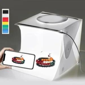 ksr 포토박스 셀프미니 스튜디오 사진관촬영 LED 제품20Cm