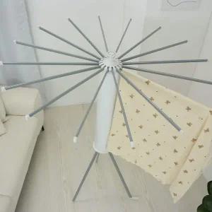 고품질 문어발 원형 공간활용 360도 옥토퍼스 빨래건조대 (WFFO6IM)