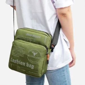 ( )크로스백 캐주얼 가방백 여행 보조 편한 가방 카키