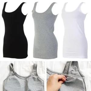 [피커]하프라인 베이직 캐미솔 브라캡나시