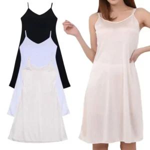 [피커]인견 이너 웨어 롱 차르르한핏 속치마