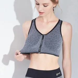 [피커]앞 지퍼 여자원피스 브라탑 트레이닝 패드내장 브라