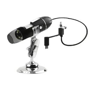 고품질 휴대폰 비디오촬영 확대 1600배 3IN1 C타입 USB현미경 (WFFOH8S)
