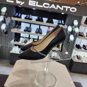 [ELCANTO]엘칸토 HC10 여성보석드레스화7cm검정 여성양가죽스틸레토힐펌프스구두검정 LCWD (S42877963)