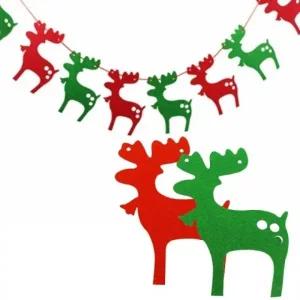 뚝딱 DIY 크리스마스 장식 소품 펠트 가랜드 만들기