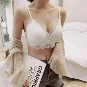 [피커]볼륨레이스후크브라탑 브라탑 스포츠브라 여성브라