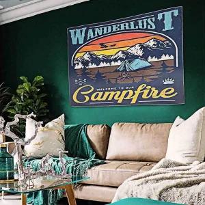 패브릭 중형 캠핑 포스터 인테리어 대형 북유럽