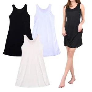 [피커]여자 인견 원피스 원피스속치마 롱 속치마