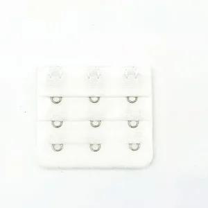 [피커]한 화이트3후크연장브라 3버튼브라연결고리