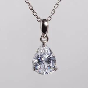[샤밍주얼리]18K 1캐럿 물방울 다이아 목걸이 IGI 랩 페어 컷 디어 프로포즈 결혼 기념일 예물 선물