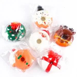 ( )D10,135A] 이천 크리스마스 퍼줌 미니도넛 스퀴시 (12개세트)