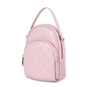 ( )여성 크로스백 보조 핸드폰 폰 미니 가방 핑크