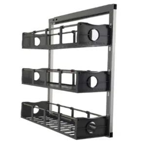 [콩심팥심]싱크대수납선반 싱크대양념장 싱크하부 3단 레일장