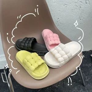 여성 DCTM0151 4cm 키높이 실내 쿠션 슬리퍼