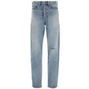 SAINT LAURENT 슬림핏 산타모니카 블루 데님  644024 YM372 4568)