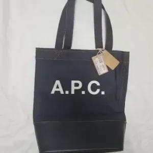 아페쎄 악셀 토트백 데님 에코백 다크네이비 CODDPM61444IAK