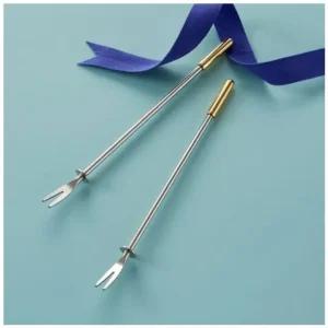 고품질 정답만 콕콕 수능선물 24K 순금도금 합격포크 2p 세트 티포크 (WFFNSFJ)