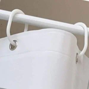 [골드스마일]방수 욕실 샤워커튼 화이트 색상 120x180 욕조 물기 방지 커튼