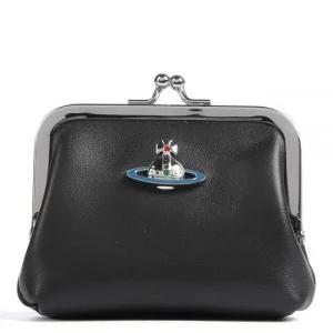VIVIENNE WESTWOOD  FRAME COIN PURSE  56010002W L001L N403)  나파 가죽 ORB 프레임 동전 지갑)