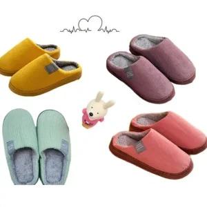좋은 품질 코듀로이 털실내화 겨울실내화 여성털슬리퍼 사무실용