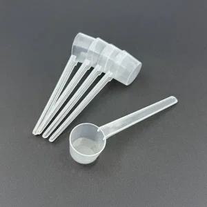 [콩심팥심]투명 플라스틱 계량스푼 소분용 스틱형 정량 측정기 5g 10ml