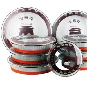 장독 뚜껑 유리 항아리 옹기 된장 덮개 쌀독 단지 3호