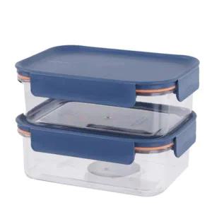 밀폐용기 반찬통 직사각 냉장고 정리 보관 2개