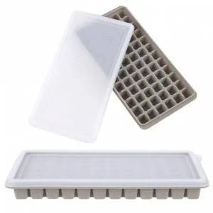 [골드스마일]실리콘 사각 아이스볼 카키 그레이