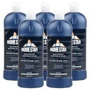 홈스타 파워스크럽 욕실용 550ml 5개