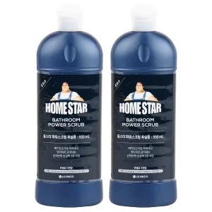홈스타 파워스크럽 욕실용 550ml 2개