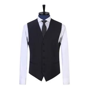 [지이크]그레이 울 블렌디드 싱글 5버튼 수트 베스트 PJVAH3065 H