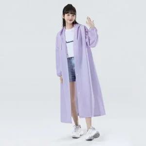 EVA 우비 남녀공용 등산 백배킹 캠핑 비상용 우의 비상담요 방수 비옷 방한복 탄력소매