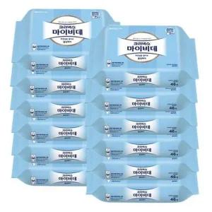 크리넥스 마이비데 물티슈 리필 46매x12팩/클린게어