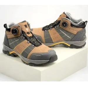 세몽 다이얼 안전화 가죽 건설화 이중창 현장화 건설신발 6in