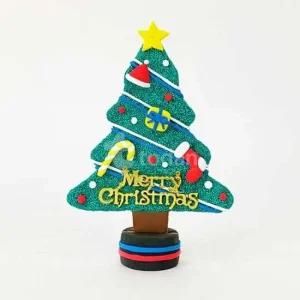 (TD) 크리스마스 미니트리 만들기 - 5인세트 DIY클레이 점토놀이 미술수업 조소수업 클레이만들기