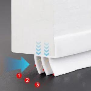 방문 틈새막이 방음 방충 문풍지 문틈 바람막이 현관 WFI7S79