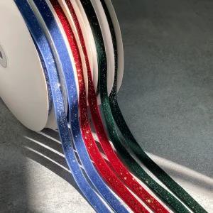 초이스앤코 크리스마스리본 벨벳리본 10mm(폭)x18m(길이) 크리스마스장식 포장끈 트리 데코