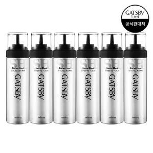 갸스비 스타일링 폼 슈퍼하드 185g 6개