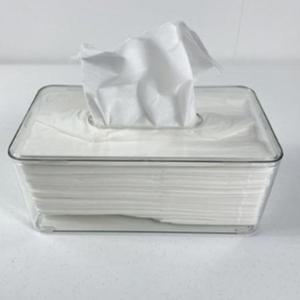 투명한 휴지케이스 사각티슈통 냅킨 휴지 티슈 깔끔한보관