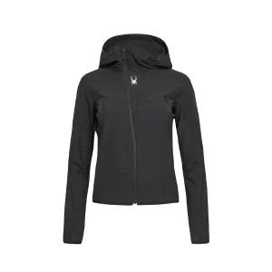 [스파이더]SPYDER [프로웹] 여성  러닝 세트 후드 집업 FM1SPHPCNFT281W-BLK