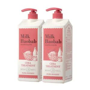 밀크바오밥세라 트리트먼트 플로라부케 1200ml 2개