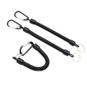 분실방지 레져 캠핑 퀵드로우 카라비너 스프링줄 세트