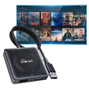 Ottocast 자동차 TV 스틱 어댑터 동글 hdmi 카플레이 멀티미디어 Tv 박스
