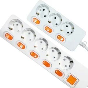 신성전기 (국산 멀티탭) 개별 3구 5구 (16A) - 1.5M 3M 5M