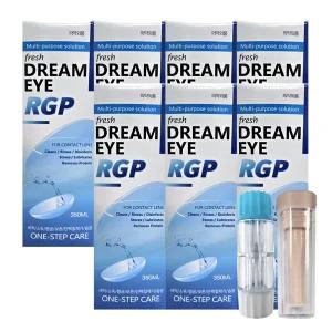 드림아이 하드렌즈용액 350ml X 7개 (뽁뽁이+하드렌즈케이스) 