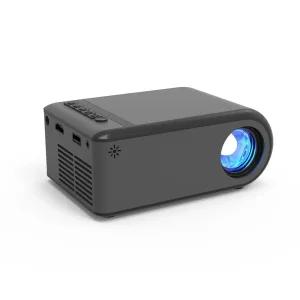 아이폰호환용 미니 휴대용 프로젝터 HD 1080P 지원 Pico 영화 프로젝터 만화 시청 HDMI USB TV 스틱 노트북